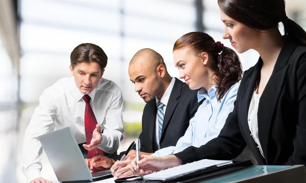 Ascend Web Design website builders working on small business website planning
