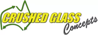 Crushed Glass Concepts logo designed by Ascend Web Design