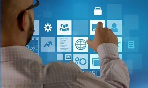 Website hosting and cloud services interface